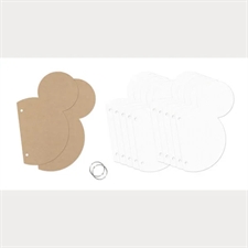 Sn@p Mini Chipboard Album - Mouse Ear